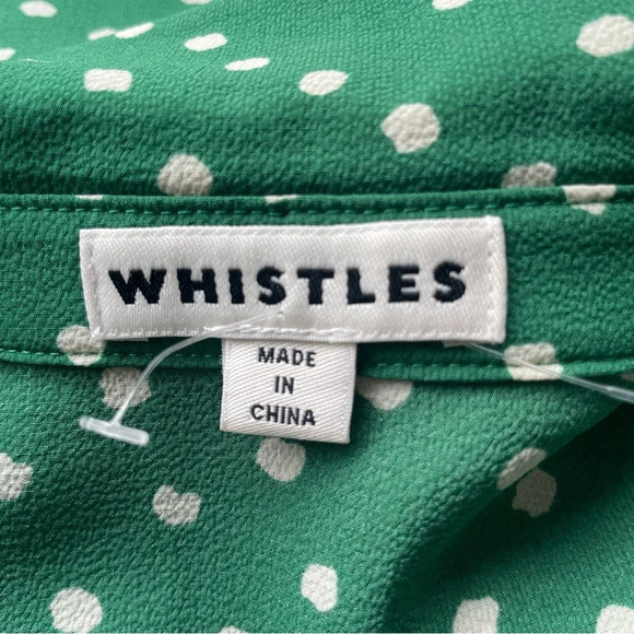 Whistles Abstract Spot Selma Tie Dress 33047 - Picture 8 of 10